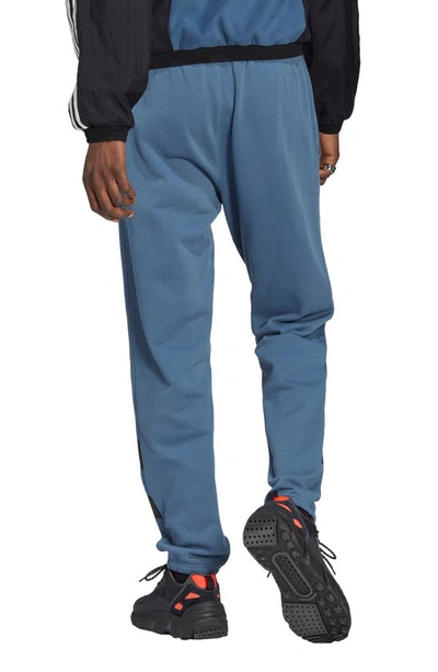 Shop Adidas Originals Rekive Cotton French Terry Sweatpants In Wonder Steel