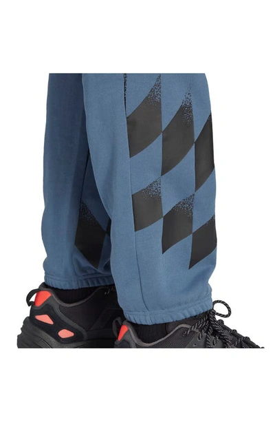 Shop Adidas Originals Rekive Cotton French Terry Sweatpants In Wonder Steel
