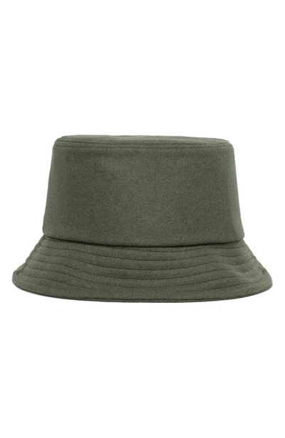 Shop Goorin Bros Wolf Heat Wool Blend Bucket Hat In Sage