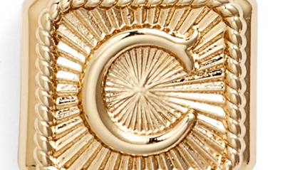 Miranda Frye Harlow Initial Pendant Necklace In Gold - C