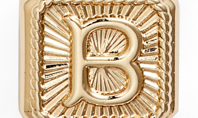 Miranda Frye Harlow Initial Pendant Necklace In Gold - B