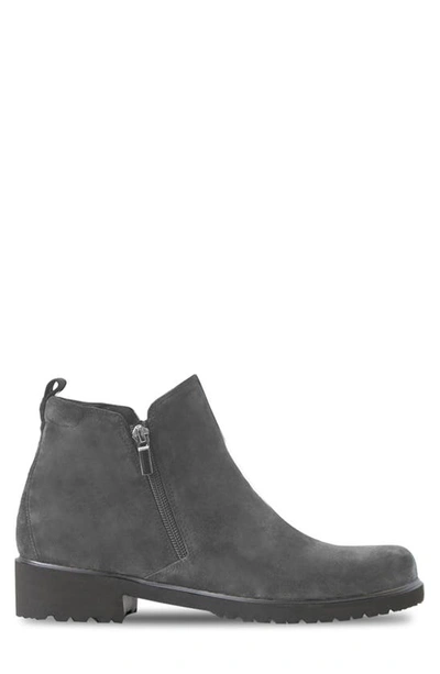 Shop Munro Rourke Bootie In Charcoal Suede