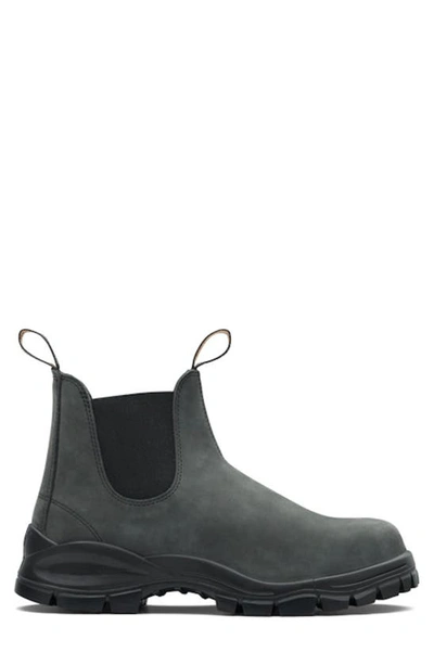 Shop Blundstone Footwear Chelsea Boot In Rustic Black