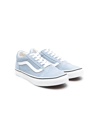 Shop Vans Old Skool V Core Sneakers In Blue