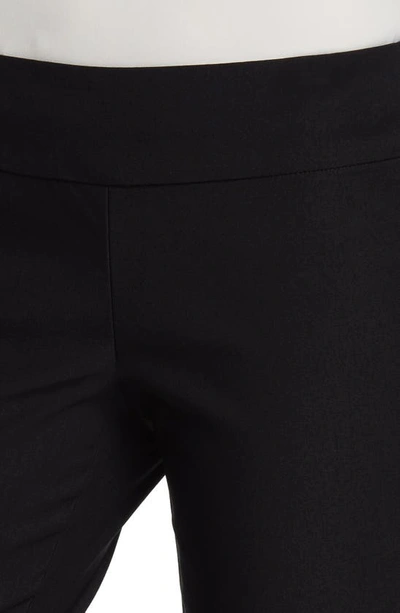 Shop Gucci Wonderstretch Straight Leg Pants In Black Onyx