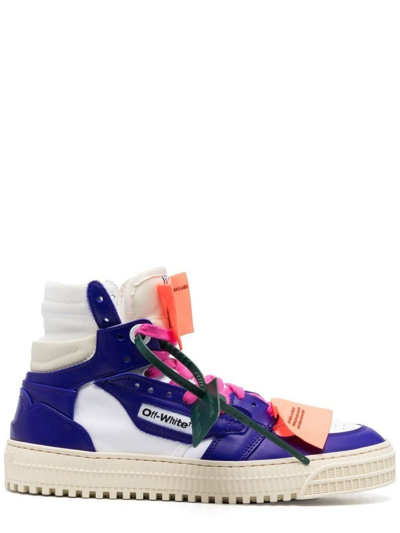 Shop Off-white Multicolor 3.0 Off Court Sneakers In Purple