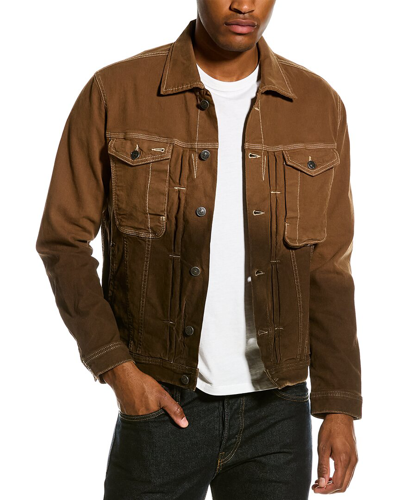 en kop at donere Drama Diesel Yogi Jacket In Brown | ModeSens