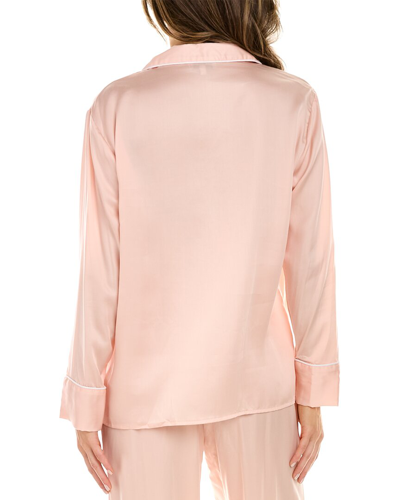 Shop Ettitude Sateen Sleepshirt In Pink