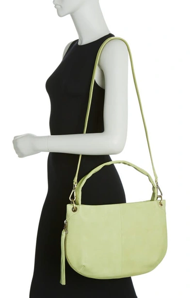 Shop Hobo Vale Leather Shoulder Bag In Wasabi