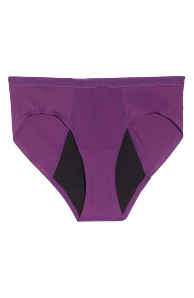 Shop Proof Teen Period & Leak  Super Heavy Absorbency Hipster Panties In Purple