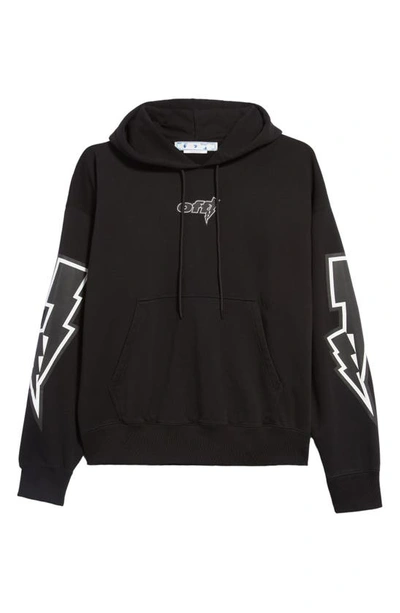 Off-white Thunder Stable Skate Graphic Hoodie In Black/ Black | ModeSens