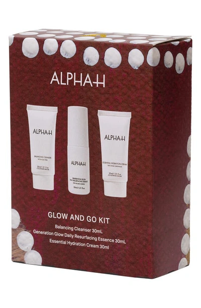 Shop Alpha-h Glow & Go Kit (limited Edition) $65 Value