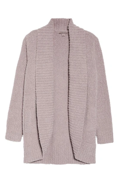 Shop Barefoot Dreams Cozychic™ Chenille Circle Cardigan In Deep Taupe