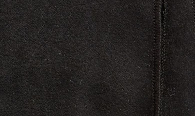 Clifton Wilson Black Sueded Cotton Pocket Square In Black