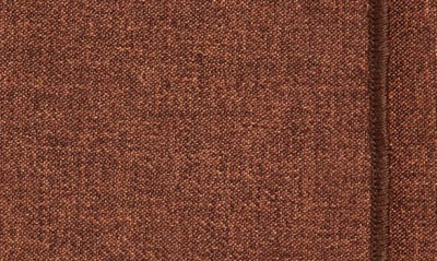 Shop Clifton Wilson Solid Brown Wool Pocket Square