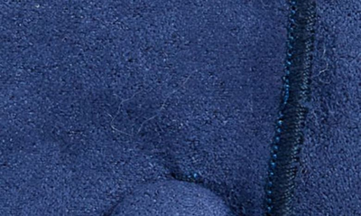 Clifton Wilson Solid Sueded Cotton Pocket Square In Navy