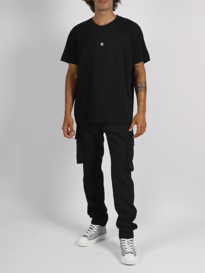 Shop Givenchy Slim Cargo Pants In Black