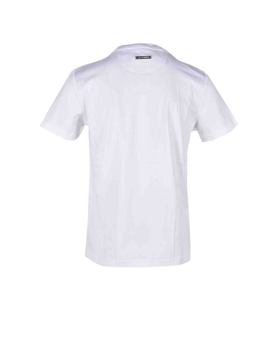 Shop Les Hommes Mens White T-shirt