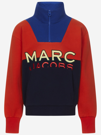Shop Little Marc Jacobs The Marc Jacob Kids Sweatshirt In Multicolore
