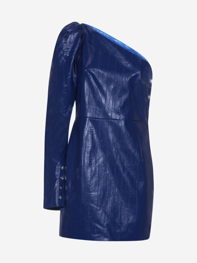 Shop Rotate Birger Christensen Dress In Blue