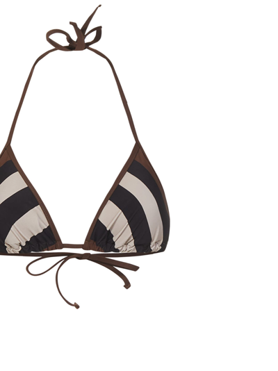 Shop Burberry Bikini In Brown