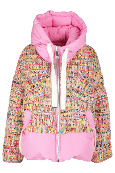 Shop Khrisjoy Puff Khris Tweed In Colorful Boucle`