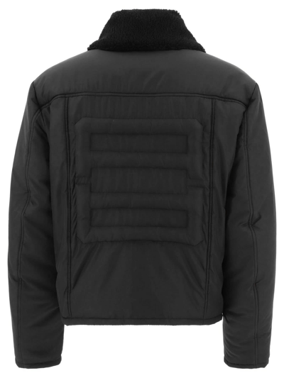 Shop Ambush Black Padded Jacket In Nero