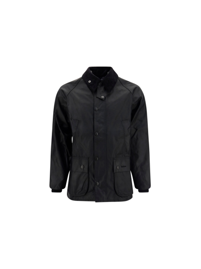 Shop Barbour Bedale Jacket In Black