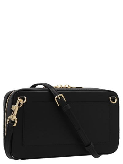 Shop Dolce & Gabbana Logo Crossbody Bag In Black