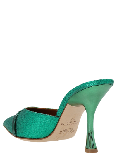 Shop Malone Souliers Joella Mules In Green