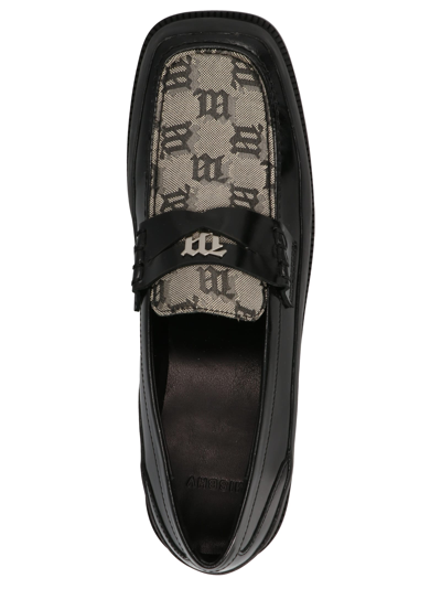 Shop Misbhv The Brutalist Loafers In Black