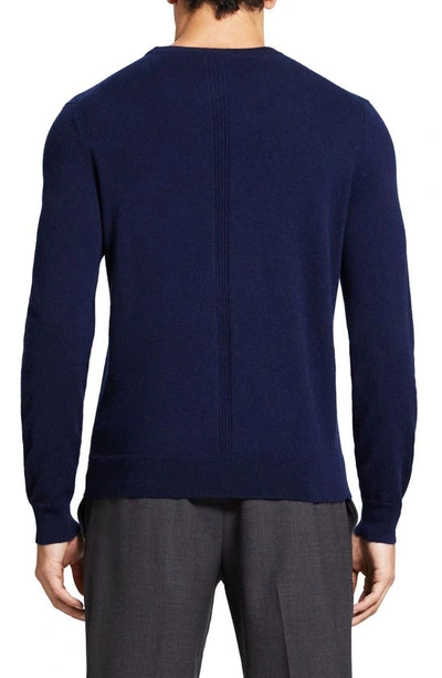 Shop Theory Hilles Cashmere Sweater In Light Baltic - 14f
