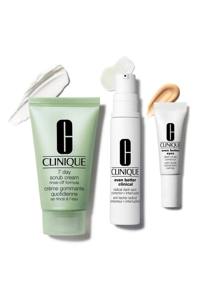 Shop Clinique Skin School Supplies: Even Tone Essentials Set Usd $39 Value