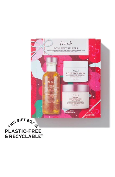 Shop Fresh Rose Deep Hydration Skin Care Gift Set Usd $96 Value