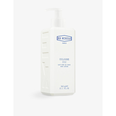 Ex Nihilo Cologne 352 Body Lotion 12.1 Oz.