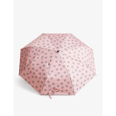Ted Baker Gemmiia Floral-print Woven Umbrella In Pl-pink | ModeSens