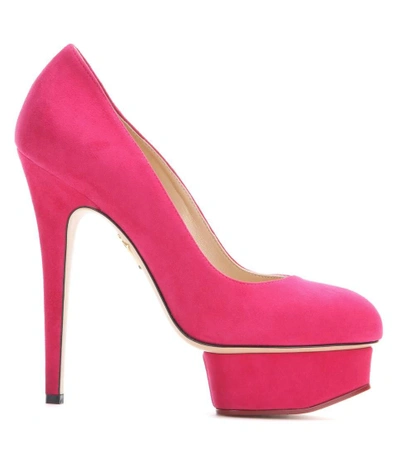 Hot Dolly suede pumps