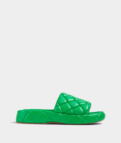 Shop Bottega Veneta Sandals Green