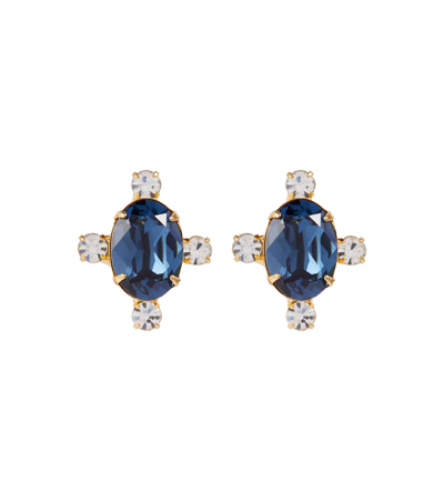 Shop Jennifer Behr Alice Crystal-embellished Earrings