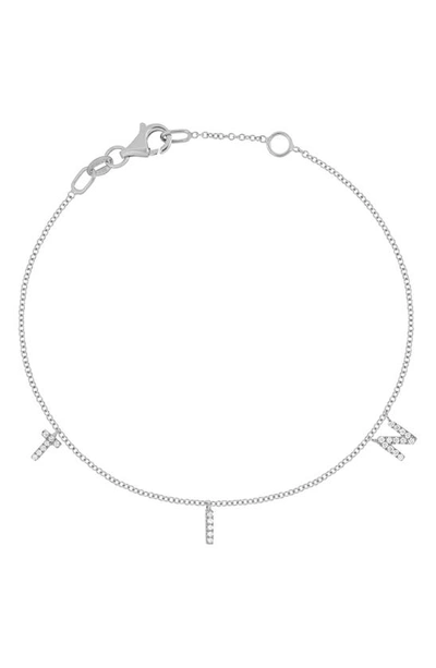 Bony Levy Icon Bracelet 4 Charm In 18k White Gold - 3 Charms