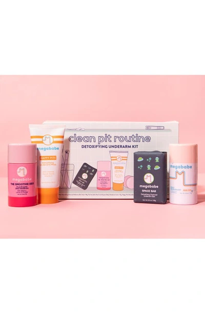 Megababe Clean Pit Routine Detoxifying Underarm Set