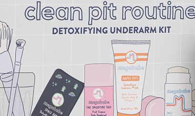 Megababe Clean Pit Routine Detoxifying Underarm Set