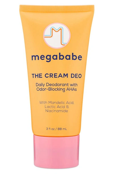 Megababe The Cream Deo Aluminum-free Daily Deodorant With Odor-blocking Ahas