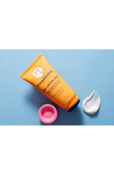 Megababe The Cream Deo Aluminum-free Daily Deodorant With Odor-blocking Ahas