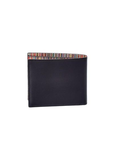 Shop Paul Smith Leather Wallet In Black