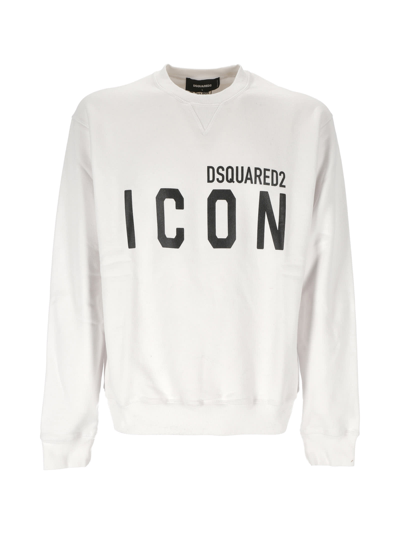 Shop Dsquared2 Icon Cool Sweatshirt In White