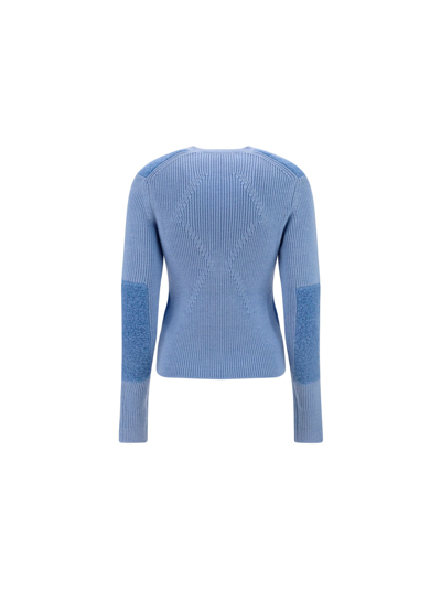 Shop Victoria Beckham Pullover In Light Blue