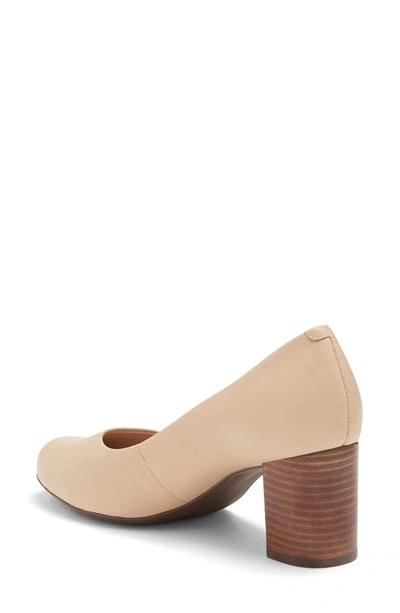Marc Joseph New York Midtown Pump In Nude Napa Soft