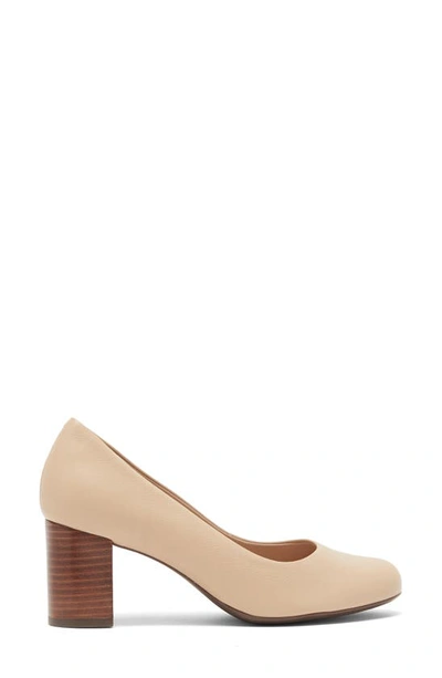 Marc Joseph New York Midtown Pump In Nude Napa Soft