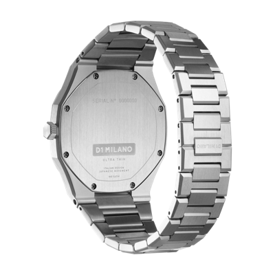 D1 Milano Watch Ultra Thin Bracelet 40 Mm In White